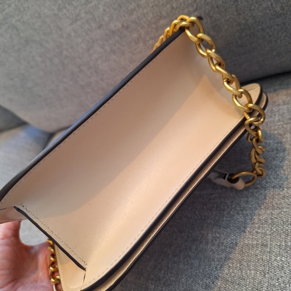 NWT - COACH Retail Alie Saddle Bag In Signature Jacquard -  Stone Ivory - Picture 5 of 9